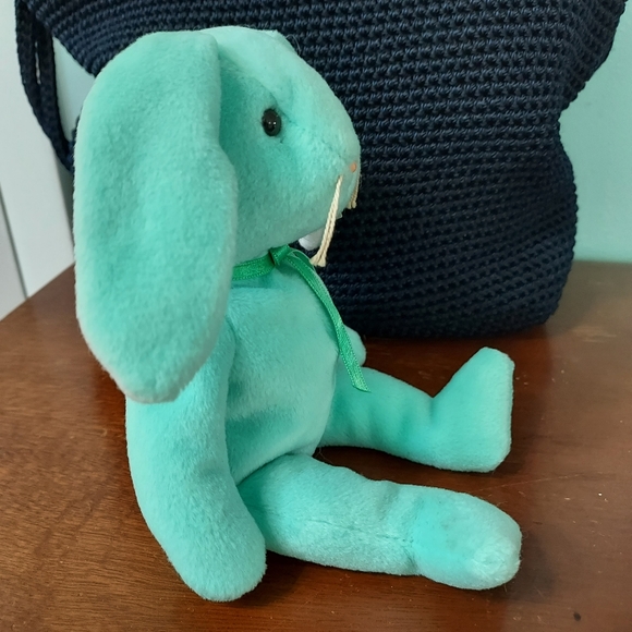 Ty Beanie Babies Hippity The Mint Bunny - Picture 8 of 8